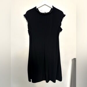 Annalee + Hope Black Ruffle Dress